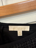 Etcetera Black Sequin Skirt, 8