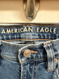 American Eagle 90s Straight 28" Inseam Jeans, 2 Short
