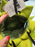 Shira Leah Green Handbag, 8"x5"