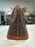Louis Vuitton Alma Handbag, 12"x9.5"