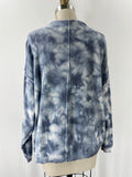 Mustard Seed Blue Tie Dye Sweater, M