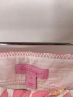 Lilly Pulitzer Pink/Green Pocket Skirt, 10