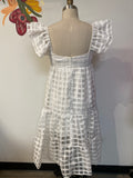 Day + Moon White Dress, S