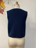 Sincerely Jules Blue Sweater, L