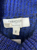 Thakoon Split Front Sweater, S