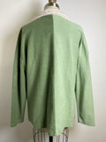 Pink Lily Green Jacket, L
