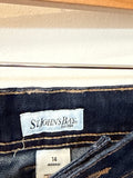 St. John's Bay Denim Shorts, 14