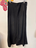 Soft Surroundings Black 100% Cotton Skirt, S