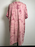 Old Navy Pink Tye Dye T-Shirt Dress, XL