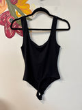 Free People Black Intimately Bodysuit, M