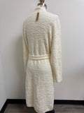 New Skims Off White/Bone Cozy Knit Robe Robe, S/M