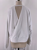 Nike White Back Cutout Sweatshirt, XL