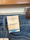 New St. John's Bay Straight Leg 31" Inseam Jeans, 14
