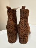 G.C. Shoes Velina Animal Print Boots, 10