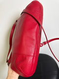 Coach Red Crossbody Bag 14”x11”