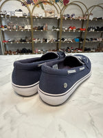 Grasshoppers Blue Loafers, 8 Narrow