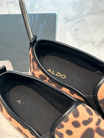 Aldo Animal Print Loafers, 9