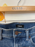 Express Skyscraper Mid Rise Split Cuff Jeans, 6