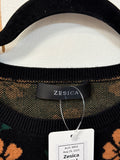 Zesica Black Sweater, L