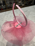 Pink Derby Fascinator