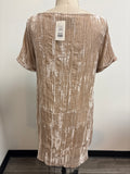 Floreat Crushed Velvet Dress, XS