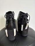 New without tags Vince Camuto Black Leather Mellia Boots, 8.5 Wide