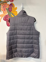 Nike Gray Zip Front Pocket Vest, XXL