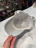 New Metallic Silver Sequin Hat