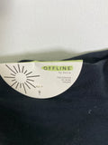 New Offline by Aerie Black Foldover 30" Inseam Leggings, S Short