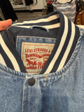 New Levi's Denim Bomber Jacket, M (mens) Retail $200