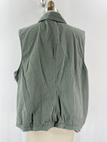 CJ Banks Green Vest, 2X
