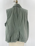 CJ Banks Green Vest, 2X