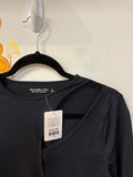Abercrombie & Fitch Black Bodysuit, L