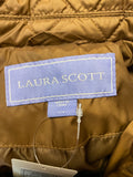Laura Scott Brown Quilted Jacket, L
