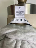 Athleta Gray Hoodie Sweatshirt, L