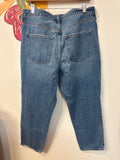 J. Crew Button Fly High Rise Straight 27" Inseam Jeans, 32 (14)