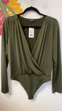 Express Green Bodysuit, M