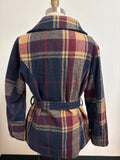 New Me Jane Plaid Jacket, XL