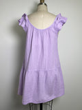 Gap Purple Gauze Dress, M Petite