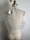 New Retail $118 Maeve Anthropologie White Top, L