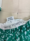Ophelia Roe Green Dress, S