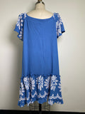 Signature by Robbie Bee Blue Dress, XL