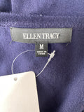 Ellen Tracy Navy Cardigan, M