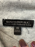 Banana Republic Gray Wool Cashmere Sweater, XS