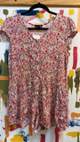 As U Wish Floral Romper, L