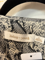 New Bishop + Young  Wild Thing Snake Print Jumpsuit, L (retail $109)