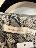 New Bishop + Young  Wild Thing Snake Print Jumpsuit, L (retail $109)
