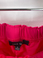 Love Tree Pink Cargo Pants, L