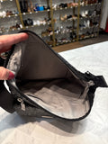 Baggallini Black Print Crossbody Bag, 10"x10"