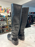 Michael Kors Black Leather Boots, 9